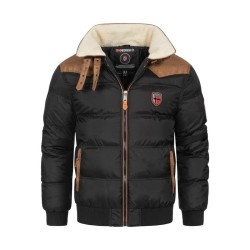 Geographical Norway Abramovitch Men Distribrands - Giacca Calda Uomo Casual - Cappotto Cappuccio Antivento - Giubbotto Caldo Inv
