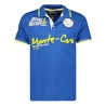 Geographical Norway Polo da Uomo con Logo in Gomma Impressions Chest, Back & Sleeve Embroidery Collar Buttons