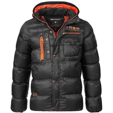 Geographical Norway CITERNIER Men - Piumino caldo trapuntato da uomo - Giacca invernale da uomo - Giacca a vento a maniche lungh