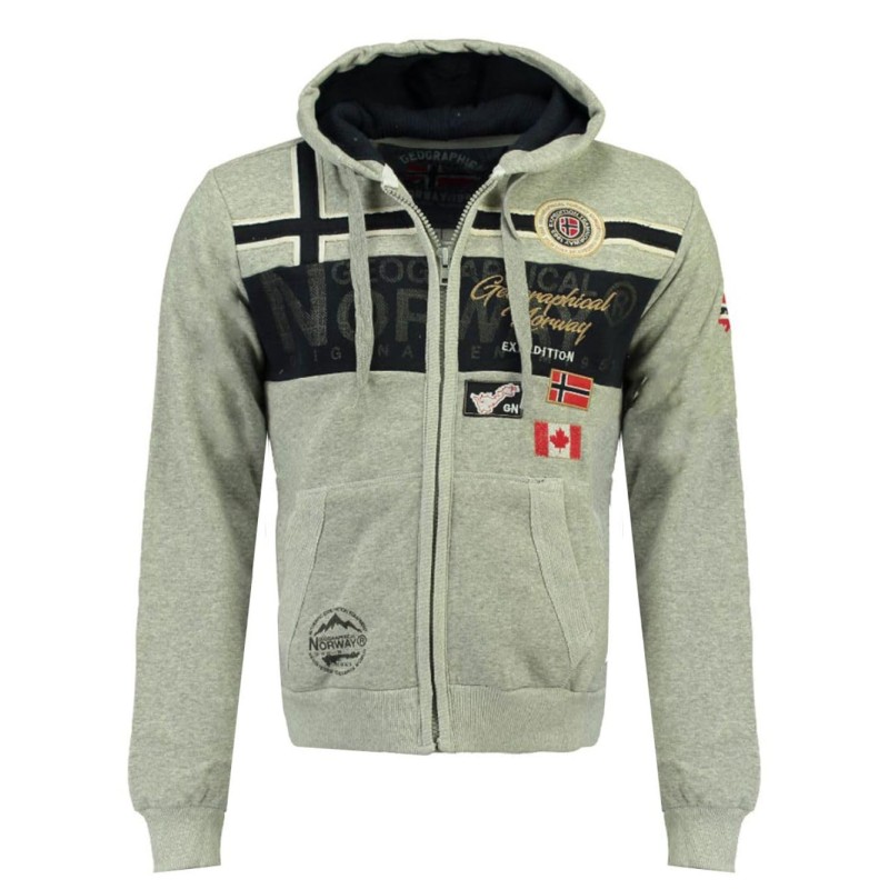 Geo Norway Garadock Men Felpa con cappuccio, Giacca da uomo/Felpa con zip per l'inverno | Abbigliamento, Felpe, Felpe da ragazzo