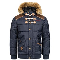 Geographical Norway - Giacca Invernale da uomo, trapuntata, Parka Belphegor