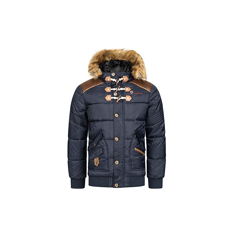 Geographical Norway - Giacca Invernale da uomo, trapuntata, Parka Belphegor