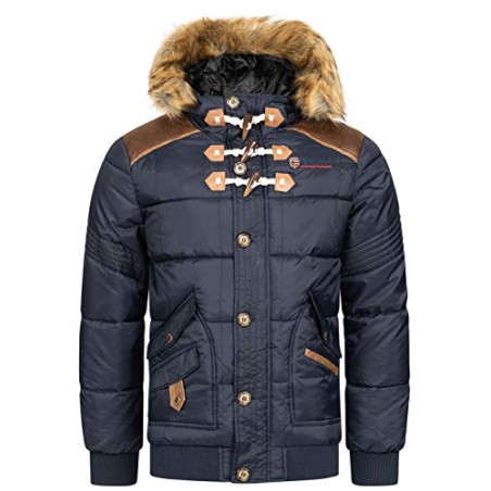 Geographical Norway - Giacca Invernale da uomo, trapuntata, Parka Belphegor