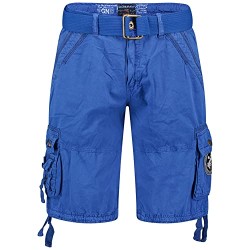 GEO Norway/Geographical Norway Pantheon Men - Pantaloncini/Bermuda Uomo - Pantaloni Cargo in Cotone, Abbigliamento da ragazzo/Uo