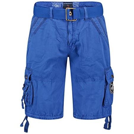 GEO Norway/Geographical Norway Pantheon Men - Pantaloncini/Bermuda Uomo - Pantaloni Cargo in Cotone, Abbigliamento da ragazzo/Uo