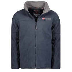 Geographical Norway TAMAZONIE MEN - Spessa E Calda Felpa Da Uomo Con Chiusura A Zip - Giacca Invernale Calda Da Uomo - Felpa A M