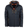 Geographical Norway Beachwood Men - Cappotto Antivento Uomo - Giacca Invernale Caldo - Giacca Con Fodera Impermeabile Resistente