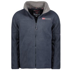 Geographical Norway TAMAZONIE MEN - Spessa E Calda Felpa Da Uomo Con Chiusura A Zip - Giacca Invernale Calda Da Uomo - Felpa A M
