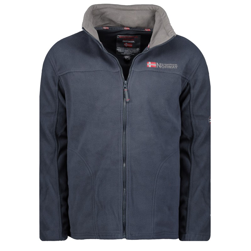 Geographical Norway TAMAZONIE MEN - Spessa E Calda Felpa Da Uomo Con Chiusura A Zip - Giacca Invernale Calda Da Uomo - Felpa A M