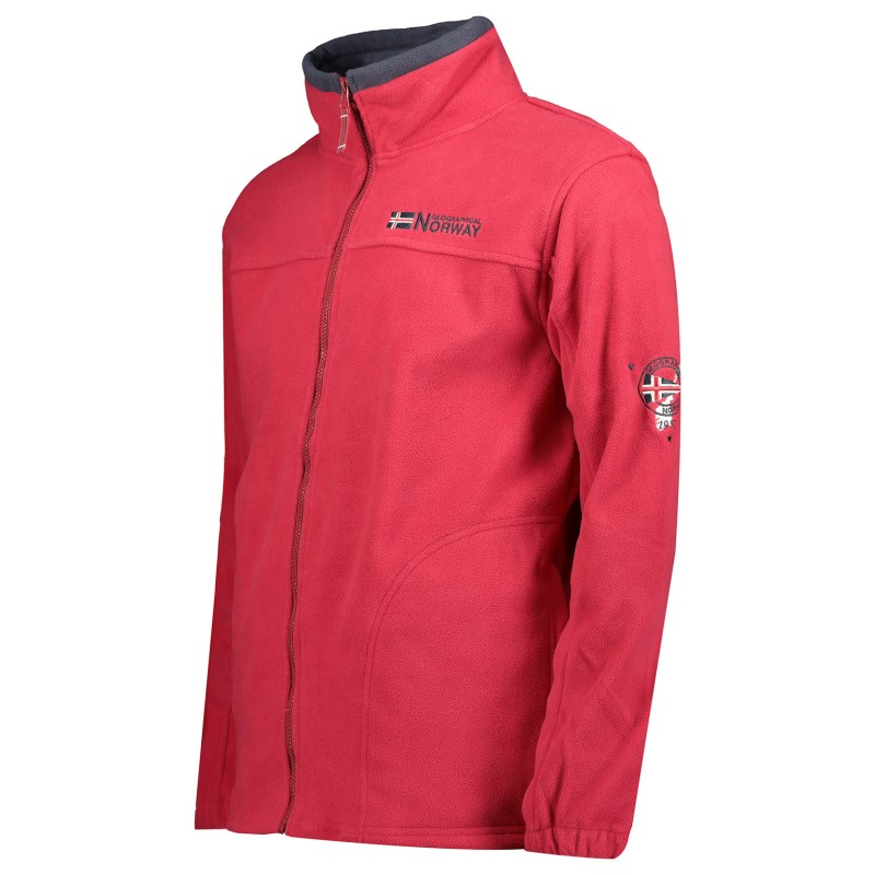 Geographical Norway TAMAZONIE MEN - Spessa E Calda Felpa Da Uomo Con Chiusura A Zip - Giacca Invernale Calda Da Uomo - Felpa A M