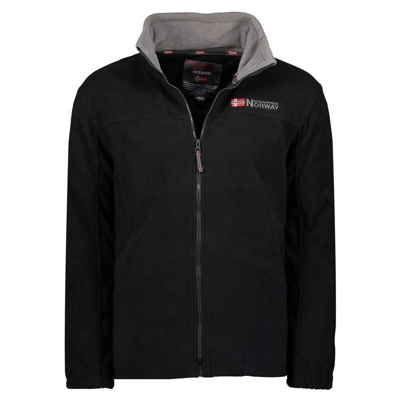 Geographical Norway TAMAZONIE MEN - Spessa E Calda Felpa Da Uomo Con Chiusura A Zip - Giacca Invernale Calda Da Uomo - Felpa A M