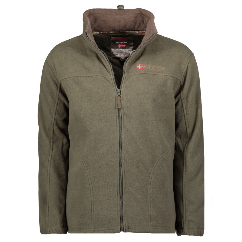 Geographical Norway TAMAZONIE MEN - Spessa E Calda Felpa Da Uomo Con Chiusura A Zip - Giacca Invernale Calda Da Uomo - Felpa A M