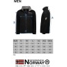 Geographical Norway TAMAZONIE MEN - Spessa E Calda Felpa Da Uomo Con Chiusura A Zip - Giacca Invernale Calda Da Uomo - Felpa A M