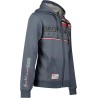 Geographical Norway Flipper Men - Felpa Cappuccio con Tasca A Canguro Uomo - Felpa Pullover Hoody Caldo A Maniche Lunghe - Abito