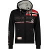 Geographical Norway Flipper Men - Felpa Cappuccio con Tasca A Canguro Uomo - Felpa Pullover Hoody Caldo A Maniche Lunghe - Abito