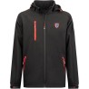 Threelands pioneer Giubbotto uomo softshell con Cappuccio da trekking, Giacca lavoro Tecnica per Escursionismo antivento e idror
