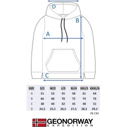 Geographical Norway Gayto Men Felpa con Cappuccio Uomo