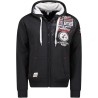 Geographical Norway Felpa Gotham Maglia Maniche Lunghe Uomo Zip Cappuccio WR650H/GN