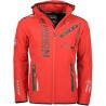 Geographical Norway Giacca Royaute Giubbotto Invernale Uomo 100% Poliestere Grigio Scuro