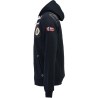 Geographical Norway FESPOTE Men - Felpa con Cappuccio, Tasca a Marsupio da Uomo, con Logo da Uomo, Calda, a Maniche Lunghe, per