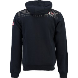 Geographical Norway FESPOTE Men - Felpa con Cappuccio, Tasca a Marsupio da Uomo, con Logo da Uomo, Calda, a Maniche Lunghe, per