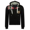 Geographical Norway FESPOTE Men - Felpa con Cappuccio, Tasca a Marsupio da Uomo, con Logo da Uomo, Calda, a Maniche Lunghe, per