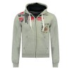 Geographical Norway FESPOTE Men - Felpa con Cappuccio, Tasca a Marsupio da Uomo, con Logo da Uomo, Calda, a Maniche Lunghe, per