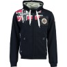 Geographical Norway FESPOTE Men - Felpa con Cappuccio, Tasca a Marsupio da Uomo, con Logo da Uomo, Calda, a Maniche Lunghe, per