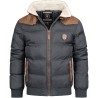 Geographical Norway Abramovitch Men Distribrands - Giacca Calda Uomo Casual - Cappotto Cappuccio Antivento - Giubbotto Caldo Inv