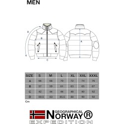 Geographical Norway Abramovitch Men Distribrands - Giacca Calda Uomo Casual - Cappotto Cappuccio Antivento - Giubbotto Caldo Inv