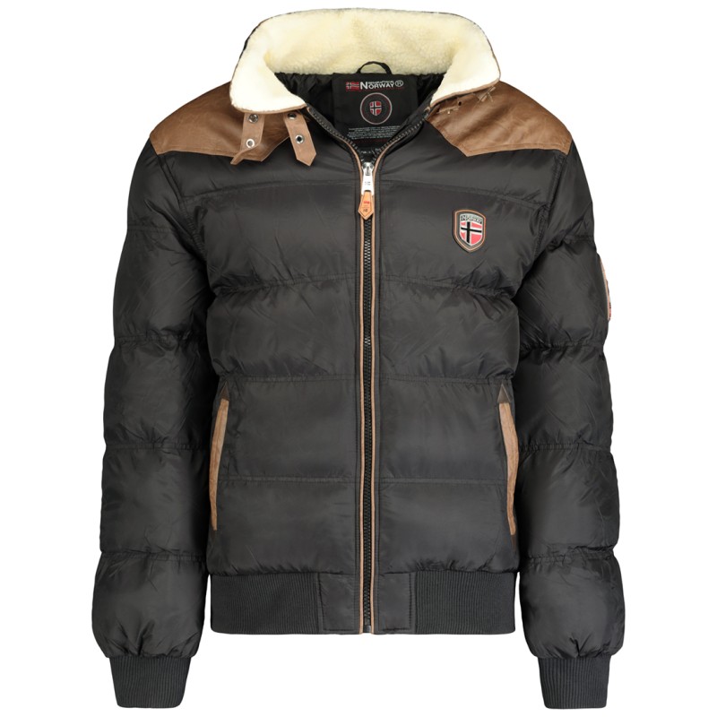 Geographical Norway Abramovitch Men Distribrands - Giacca Calda Uomo Casual - Cappotto Cappuccio Antivento - Giubbotto Caldo Inv