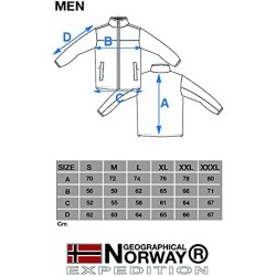 Geographical Norway Distribrands Ubolt Men - Uomo Warm Thick Fleece Zip - Uomo Warm Winter Sweatshirt Jacket Soft - Felpa A Mani
