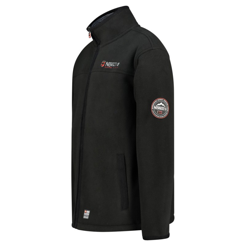 Geographical Norway Distribrands Ubolt Men - Uomo Warm Thick Fleece Zip - Uomo Warm Winter Sweatshirt Jacket Soft - Felpa A Mani