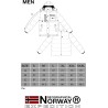 Geographical Norway CITERNIER Men - Piumino caldo trapuntato da uomo - Giacca invernale da uomo - Giacca a vento a maniche lungh