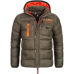 Geographical Norway CITERNIER Men - Piumino caldo trapuntato da uomo - Giacca invernale da uomo - Giacca a vento a maniche lungh
