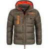 Geographical Norway CITERNIER Men - Piumino caldo trapuntato da uomo - Giacca invernale da uomo - Giacca a vento a maniche lungh