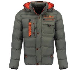 Geographical Norway CITERNIER Men - Piumino caldo trapuntato da uomo - Giacca invernale da uomo - Giacca a vento a maniche lungh