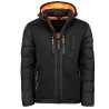 Geographical Norway Beachwood Men - Cappotto Antivento Uomo - Giacca Invernale Caldo - Giacca Con Fodera Impermeabile Resistente