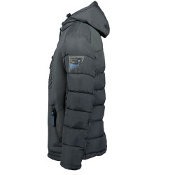 Geographical Norway Beachwood Men - Cappotto Antivento Uomo - Giacca Invernale Caldo - Giacca Con Fodera Impermeabile Resistente