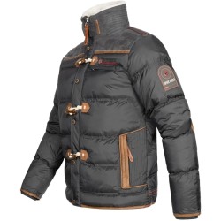 GEO NORWAY Amonai Men - Giacca da uomo invernale foderata di cappotto caldo - Giacca a vento a manica lunga