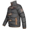GEO NORWAY Amonai Men - Giacca da uomo invernale foderata di cappotto caldo - Giacca a vento a manica lunga