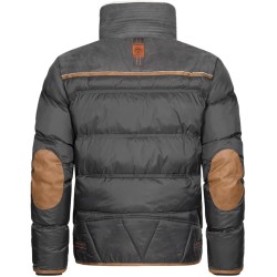 GEO NORWAY Amonai Men - Giacca da uomo invernale foderata di cappotto caldo - Giacca a vento a manica lunga