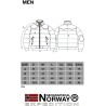 GEO NORWAY Amonai Men - Giacca da uomo invernale foderata di cappotto caldo - Giacca a vento a manica lunga