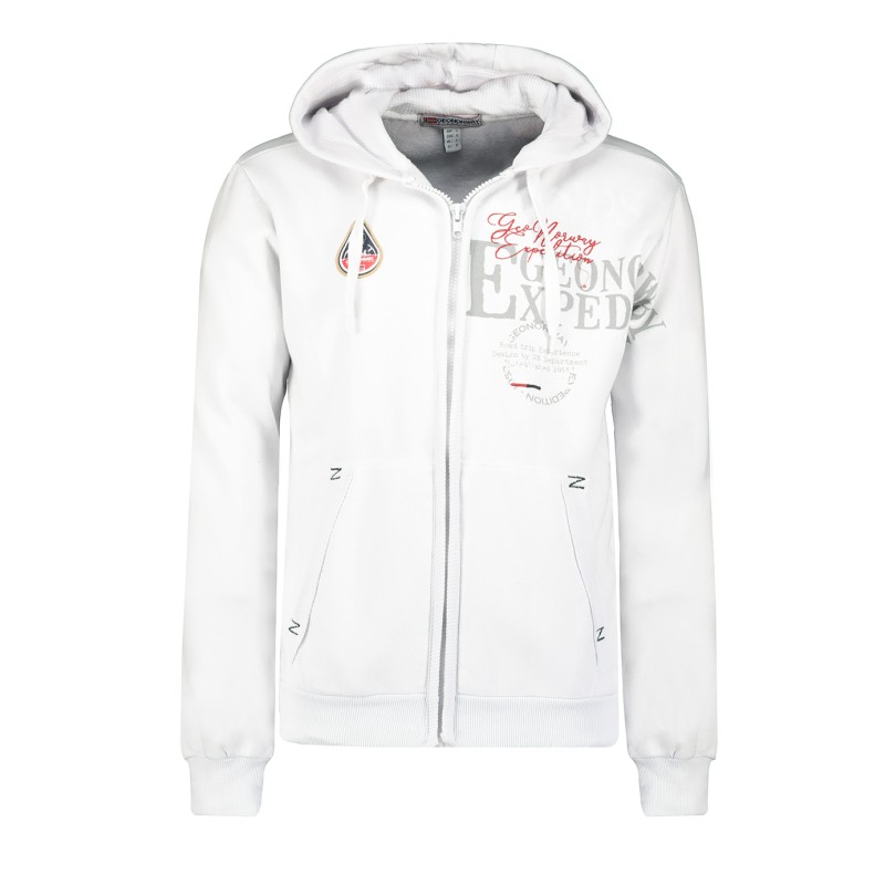 Geographical Norway Gadventure Men - Felpa Cappuccio con Tasca A Canguro Uomo - Felpa Pullover Hoody Caldo A Maniche Lunghe - Ab