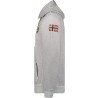 Geographical Norway Gionel Men - Felpa Cappuccio con Tasca A Canguro Uomo - Felpa Pullover Hoody Caldo A Maniche Lunghe - Abito