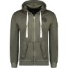 Geographical Norway Gionel Men - Felpa Cappuccio con Tasca A Canguro Uomo - Felpa Pullover Hoody Caldo A Maniche Lunghe - Abito