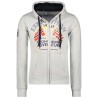 Geographical Norway Flepto Men - Felpa da Uomo con Cappuccio e Tasca a Canguro - Felpe con Logo da Uomo - Felpa con Cappuccio a