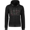 GEO NORWAY GOTZ Men - Felpa con Zip da Uomo - Felpa in Cotone da Uomo - Felpa con Cappuccio Giacca A Manica Lunga - Felpa con Ca