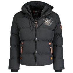 Geographical Norway Verveine Men - Doudoune Matelassee Homme Veste Automne Hiver - Manteau Chaud Doublure - Blouson Coupe Vent M