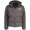 Geographical Norway Verveine Men - Doudoune Matelassee Homme Veste Automne Hiver - Manteau Chaud Doublure - Blouson Coupe Vent M